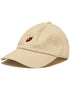 Strawberry Dad Embroidered Fruit Curve Bill Baseball Cap - BEIGE