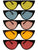 Vintage Cat Eye Color Sunglasses