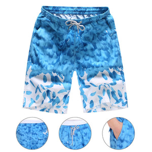 Men's Quick Drying Surf Beach Boardshorts Casual Pattern Printed Trunk