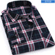 Men's Long Sleeve Forever Classic Slim Fit Soft Flannel Plaid Shirt