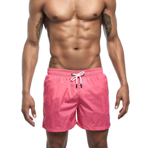 Men's Classic Solid Quick Dry Swim Surfing Beach Short Trunk