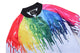 Men's Colorful Modern Abstract Ink Spread Print Bomber Jacket